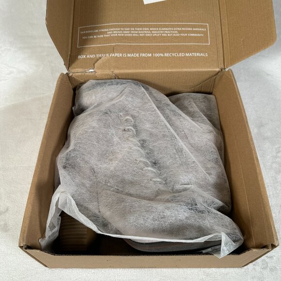 Journee Collection Baylor Women Boots Size 8.5 Ankle Block Heel Gray Lace Up NWB - Picture 11 of 11